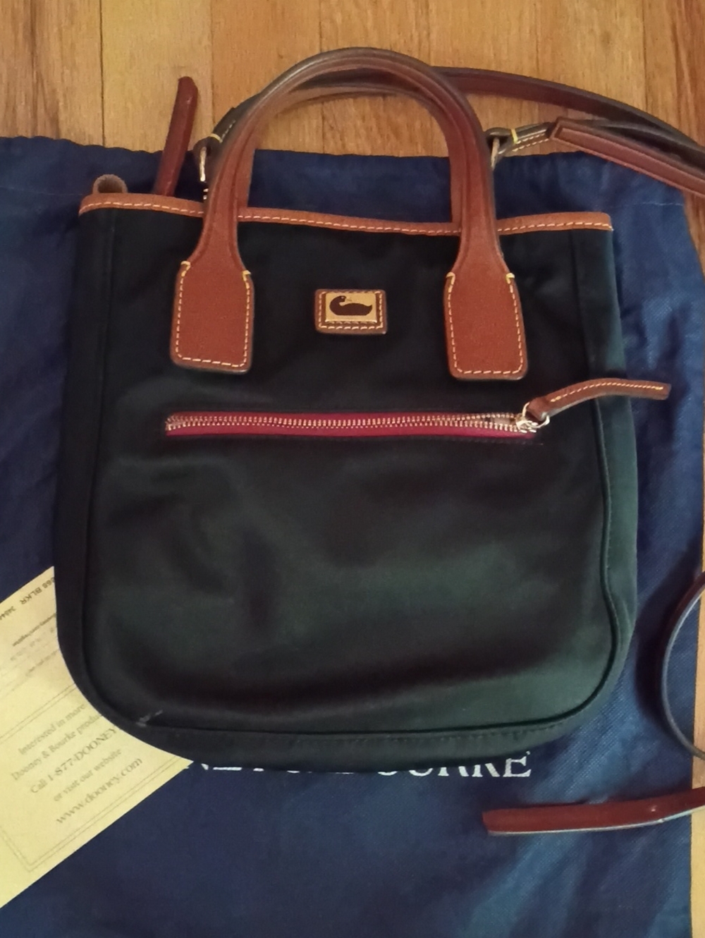 Dooney And Bourke Nylon Small Handle Tote
